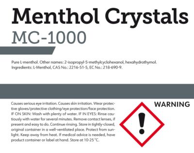 Additive Menthol Crystals