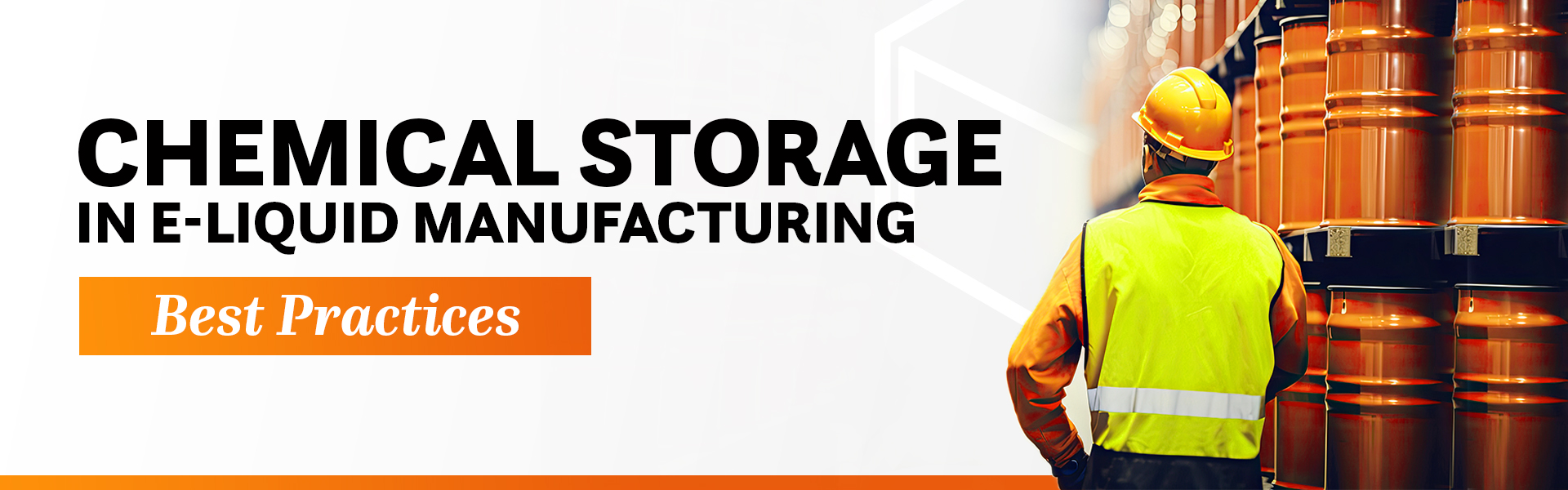 chemical storage in e-liquid production