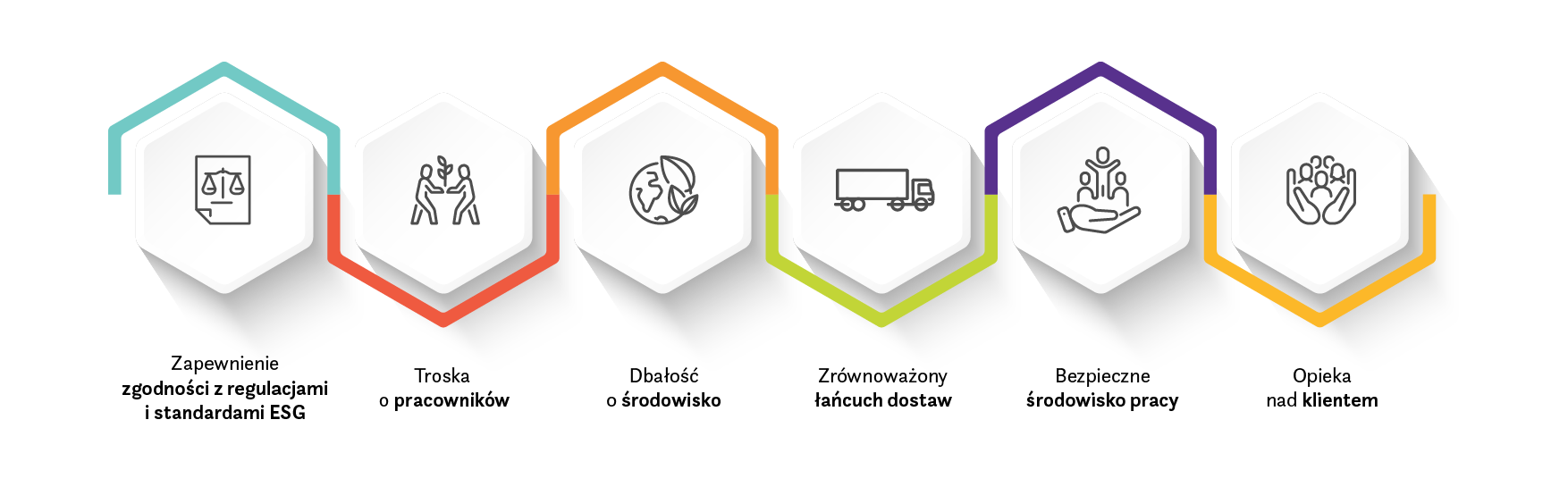 ESG infografika_PL_color esg aktualizacja 2024 filary