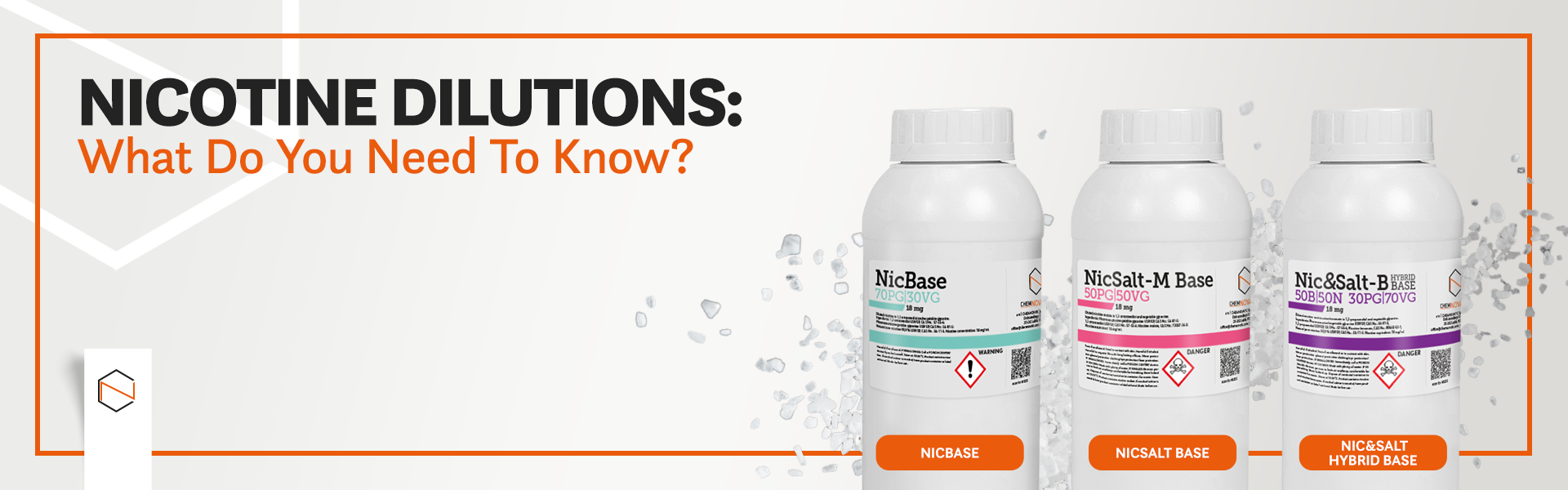 nicotine dilutions nicotine bases