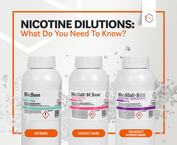 nicotine bases nicotine dilutions