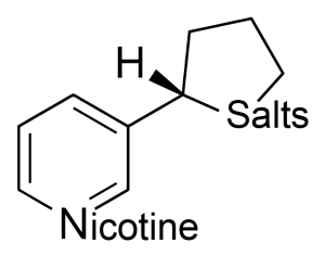 nicotine salts chemical graph