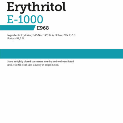Nicotine Pouch Raw Materials erythritol e 1000 25kg