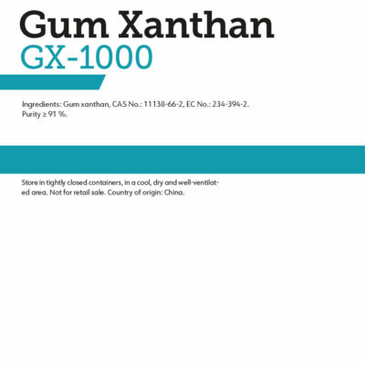 Nicotine Pouch Raw Materials gum xanthan gx 1000 25kg