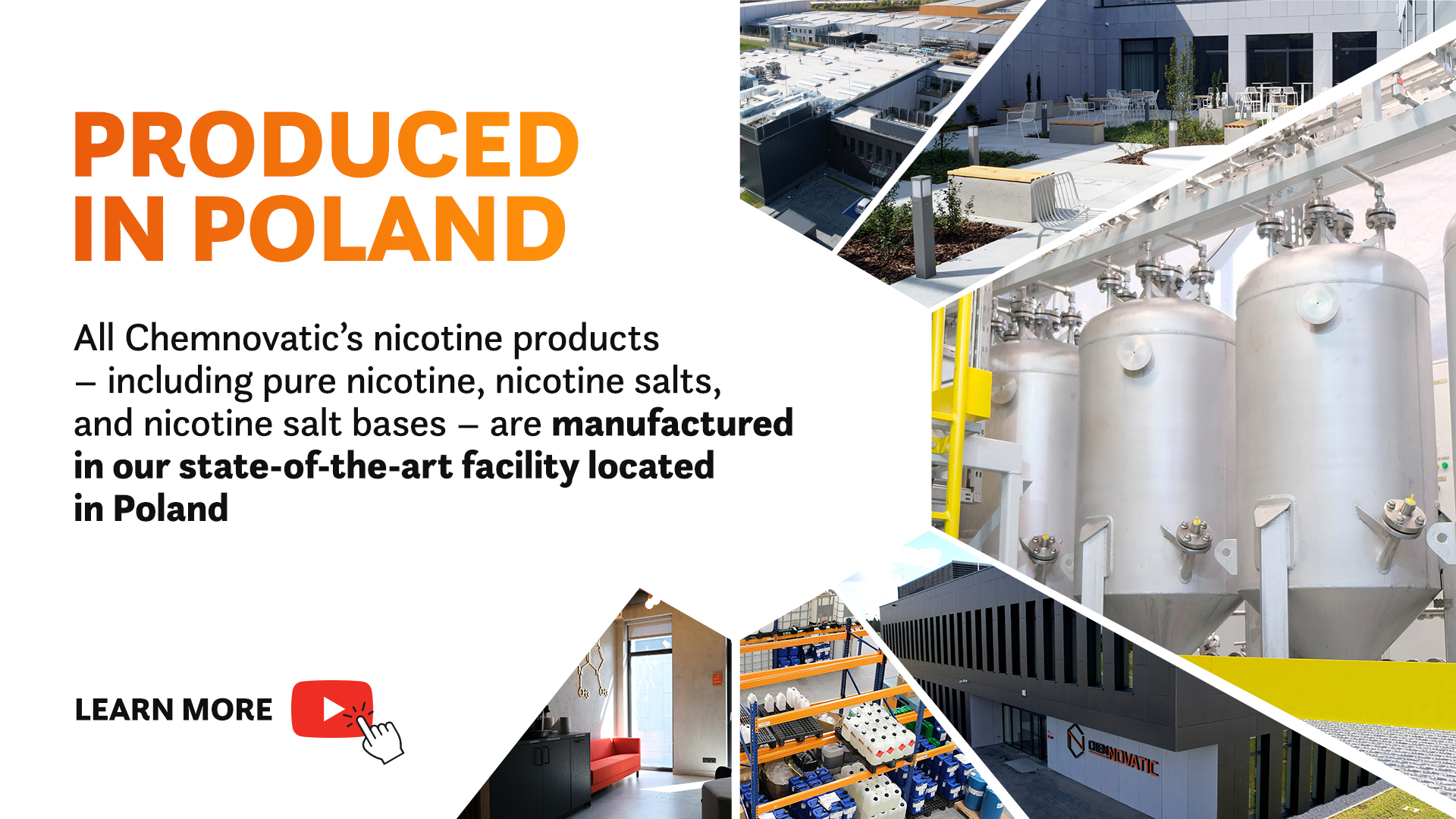 nicotine products manufacturing