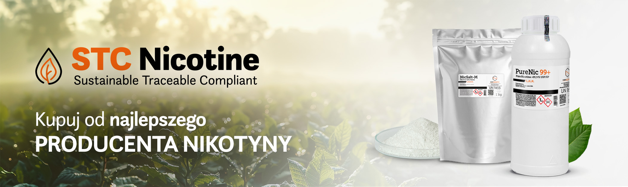 Zrównoważona produkcja nikotyny w Chemnovatic