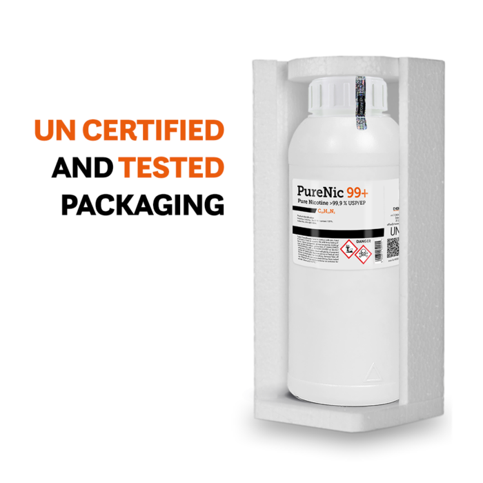Pure nicotine Packaging