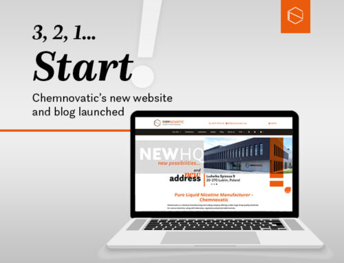 3, 2, 1… Comece! Novo site e blog da Chemnovatic lançados