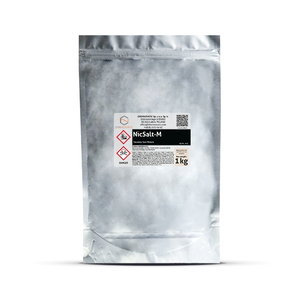 nicotine salt malate nicsalt-m packaging chemnovatic
