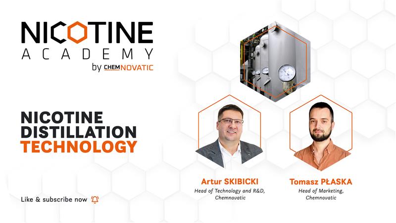 Nicotine Distillation Technology podcast cover