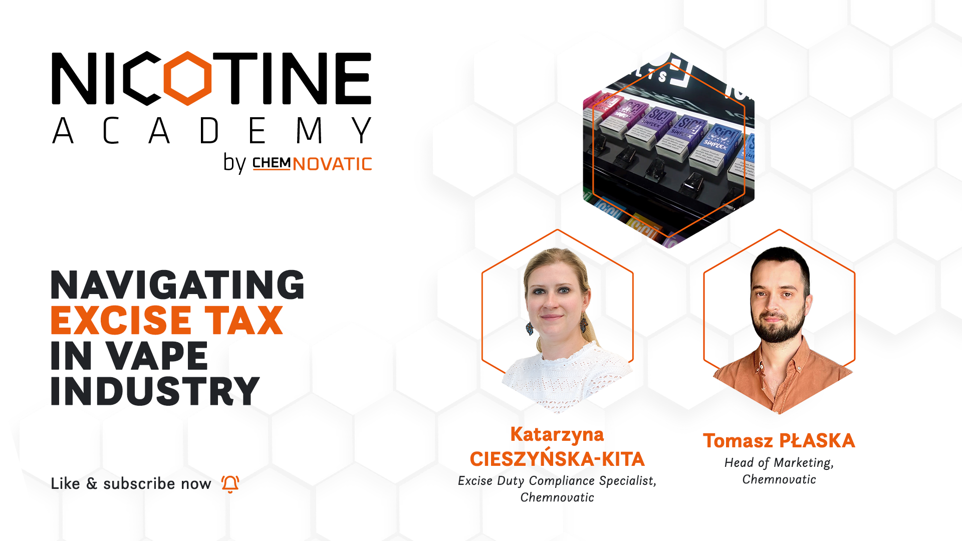 Podcast about excsie - Nicotine Academy series by Chemnovatic