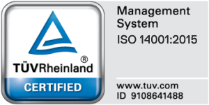 ISO 14001 Chemnovatic TUV logo