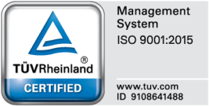 ISO 9001 Chemnovatic TUV logo