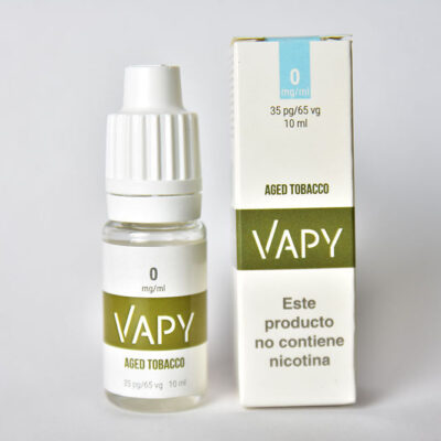 Vapy aged tobacco 0mg 1