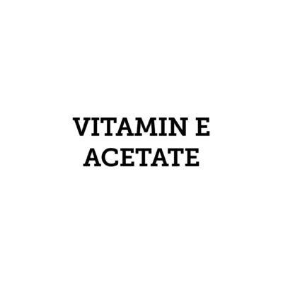 Vitamin e acetate